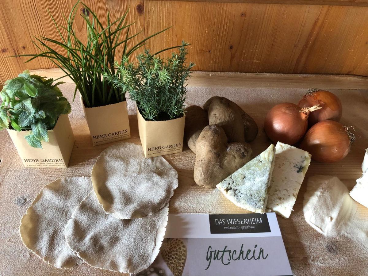 Restaurant Gaestehaus Wiesenheim 유던스 외부 사진